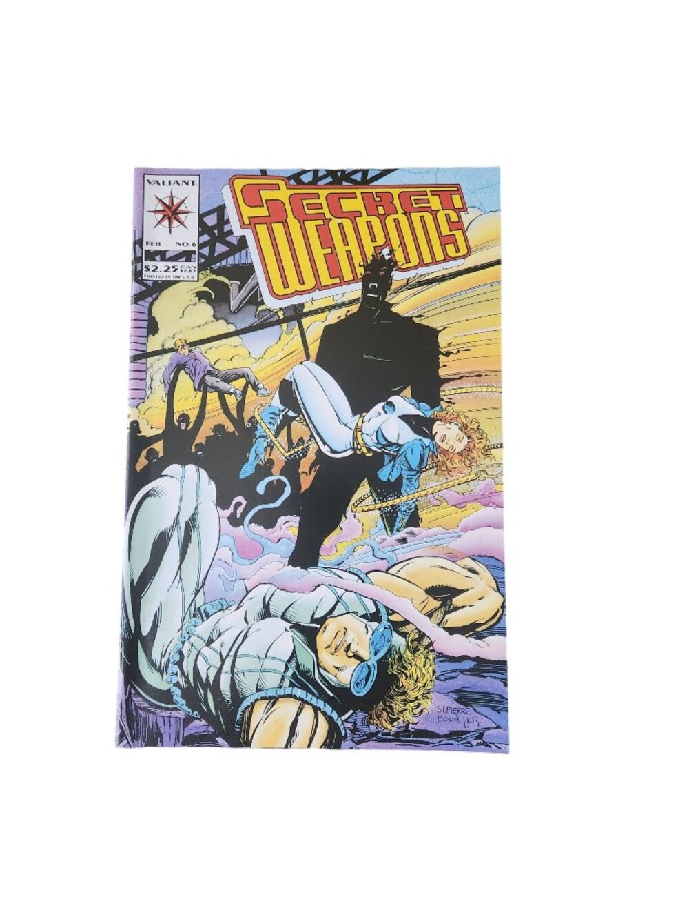 Valiant Secret Weapons #6 1993 Comic Book Collector Bagged Boarded